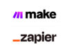 Logos make and zapier