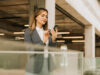 Woman on her cell phone